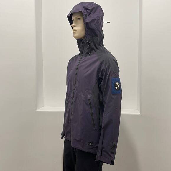 Coldsmoke Hooded lightweight Rain Jacket Purple Size XS Unisex BNWT - Picture 4 of 16